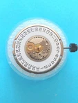 Eta 555.112, 11.5"' 7 Jewel Quartz Date 3 Movement. Nos. Sets And Runs 24 Hrs.. Fixed Price $85.00.