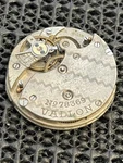 Swiss Pocket Watch Movement 28.6MM 1/8 No. 78369 Vallon Sidewinder. Fixed Price $15.00.