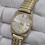 1966 Vintage Bulova Rare Mens Asymmetrical 11BL - Mechanical Wind Up Runs. Fixed Price $195.00.