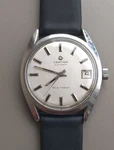 Vintage Certina Blue Ribbon Automatic Watch 1966 Cal. 25-651. Fixed Price $275.00.
