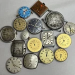 Broken Vintage Watch Movements Parts Lot - Bulova Automatic Waltham Gruen Elgin. Fixed Price $89.99.
