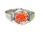 Wittnauer Orange Dial C11KS-1 Manual Wind Wristwatch 38MM Not Running 4000. Fixed Price $999.99.