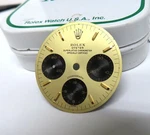 Rolex Vintage Chronograph Champagne Dial For Ref 6263 6265 Some Tritium Damage. Fixed Price $1950.00.