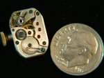 Ladies Antique Movado 17 Jewel Swiss Watch Movement For Parts. Fixed Price $100.00.