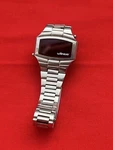 Vtg Wittnauer Polara Red Led Stainless Steel Watch Inscribed To Usn Lcdr Navy!. Fixed Price $299.99.