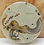 Antique 1887 Waltham Riverside 15 Jewel Size Hunting Pocket Watch Movement. Fixed Price $39.00.