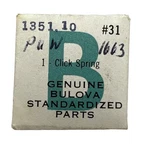 Bulova 1351.10 Click Spring 31/BUL Nos Puw 1663 Fits Multiple Read. Fixed Price $9.99.