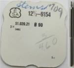 Esa 9154 Watch Movement Part: One Setting Stem 405 Tap 10. Fixed Price $6.00.