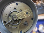 18S Waltham Model 1857 Key Wind Pocket Watch Movement Good Staff. Fixed Price $39.95.