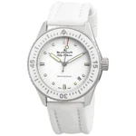 Blancpain Fifty Fathoms Bathyscaphe Automatic White Dial Ladies Watch. Fixed Price $12250.00.