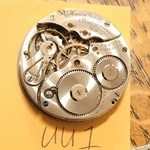 UU1: 16S Running Howard Series 3 Hunting Case Pocket Watch Movement 17J Adj.. Fixed Price $65.00.