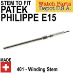Swiss Made Replacement Winding Stem For Patek Philippe E-15 Perfect Fit New!. Fixed Price $54.95.