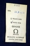 JD14. Omega Watch Crystals N.o.s. U Select Original Sealed Package. Fixed Price $18.95.