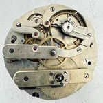 Antique 35MM Ulysse Humbert Key Wind Swiss Lever Escapement Pocket Watch Mov't. Fixed Price $62.15.