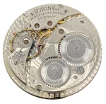 Waltham Grade 1420 Pocket Watch Movement Size 14S Colonial 15J Of Ticking F8759. Fixed Price $39.99.