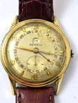 Vintage Benrus Calendar Men's Wrist Watch, 1950'S, Watches. Fixed Price $245.00.