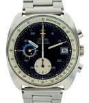 Omega 38MM Jedi Automatic Cal 1040 Chronograph Blue Dial Ss Watch! Ref: 176.007!. Fixed Price $4299.95.