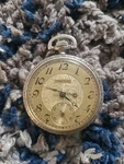 Vintage Stratford Langendorf 6 Jewels Pocket Watch Swiss Movement. Fixed Price $50.00.