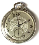 1928 Illinois Time King 21J Gold Filled Pocket Watch Art Deco 279. Fixed Price $299.99.