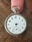 Antique Narcisse Swiss .935 Silver Pocket Watch Repair Circa 1890 1905. Fixed Price $70.00.