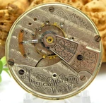 Antique Pocket Watch Movement Waltham Size 7 Jewel Grade 1883 Circa 1901. Fixed Price $29.00.