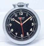 1950S Ingersoll Sweepster Luminous "dollar" Pocket Watch Missing Back As-is. Fixed Price $59.99.