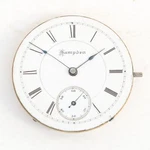 Hampden 6 Size 15 Jewel Pocket Watch Movement - NE182. Fixed Price $17.99.
