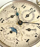 Pocket Watch Antique Swiss Made Moon Phase Calendar Vintage Month, Day And Date. Fixed Price $377.28.