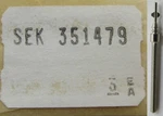 Seiko 351479 Watch Part: One Winding Stem Y480A Y480B Tap 10. Fixed Price $6.00.
