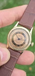 Vintage Gruen Veri Thin Pan-am 410SS Cal 494 24 Hour Military Dial 28MM Watch. Fixed Price $375.00.