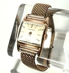 Vintage 1941 Longines Art Deco "tank" 10K Gf Men Mechanical Watch Runs. Fixed Price $419.02.