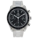 Omega Speedmaster Reduced Steel Black Dial 39MM Automatic Men Watch 3510.50. Fixed Price $3099.00.