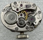 Watch Movement, Manual Wind, 19 Jewels, Elgin Cal. 650, Parts/ Repair. Fixed Price $9.99.