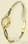 Benrus Grade GL2F Ladies' Wrist Watch, 17 Jewels, 2-TONE Ygf & Wgf Square Case. Fixed Price $206.00.