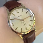 Vintage Waltham Men's Manual Wind Watch Thin 7.5MM Peseux 7050 Swiss 1960S. Fixed Price $165.00.