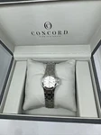 Concord Saratoga Swiss-made Stainless Steel Watch Quartz. Fixed Price $317.25.