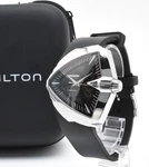 EXC+5 Hamilton Ventura Xxl H246551 Black 45MM Automatic Men's Watch From Japan. Fixed Price $628.99.