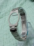 Omega Dynamic Geneve Complete Stainless Steel Strap Bracelet With Ring. Fixed Price $99.95.