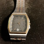 Hamilton Swiss Quartz Mens Watch 955412 /date 7 Jewels New Battery Running. Fixed Price $139.99.