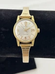 Vintage Omega Seamaster Ladymatic 1960S Womens Gold & Stainless Date Watch Swiss. Fixed Price $450.00.