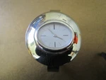 #638 Ladys Sterling Silver Croton Bangle Bracelet Quartz Watch. Fixed Price $169.00.