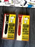 Vintage Peanut Snoopy Time Swiss Made Watch Orignal Box Year 1968 Black & Red. Fixed Price $179.99.
