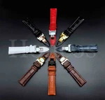 17 18 19 20 21 22 24MM Leather Strap Band Clasp Fits For Patek Phillipe Gold. Fixed Price $24.99.