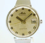Vintage Mens Mido Ocean Star Powerwind Patina Dial Automatic Cal 1147 346175. Fixed Price $320.00.