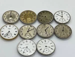 10 Waltham Pocket Watch Movement 12S. Fixed Price $140.00.