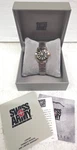Victorinox Swiss Army Lancer Stainless Green Dial Mid Size Watch Model 24293 Nib. Fixed Price $89.99.