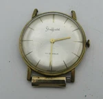 Sheffield 17J Watch Movement/case Crystal For Parts/repair P&r, No Band T5. Fixed Price $17.99.