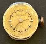 Vintage Longines Cal Women's Watch Movement Running Ticks 17 Jewels. Fixed Price $14.95.