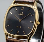 Vintage Omega De Ville CAL.1377 Quartz Unisex Watch 29MM Black Dial From Japan. Fixed Price $599.99.