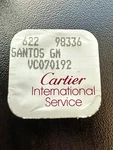 Genuine New Cartier Santos Watch Crown VC070192 - OC#VC07. Fixed Price $175.00.
